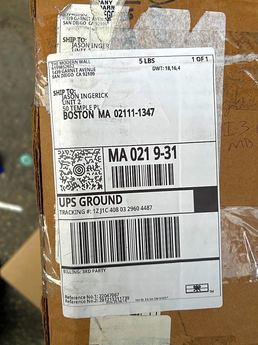 Image submitted with report