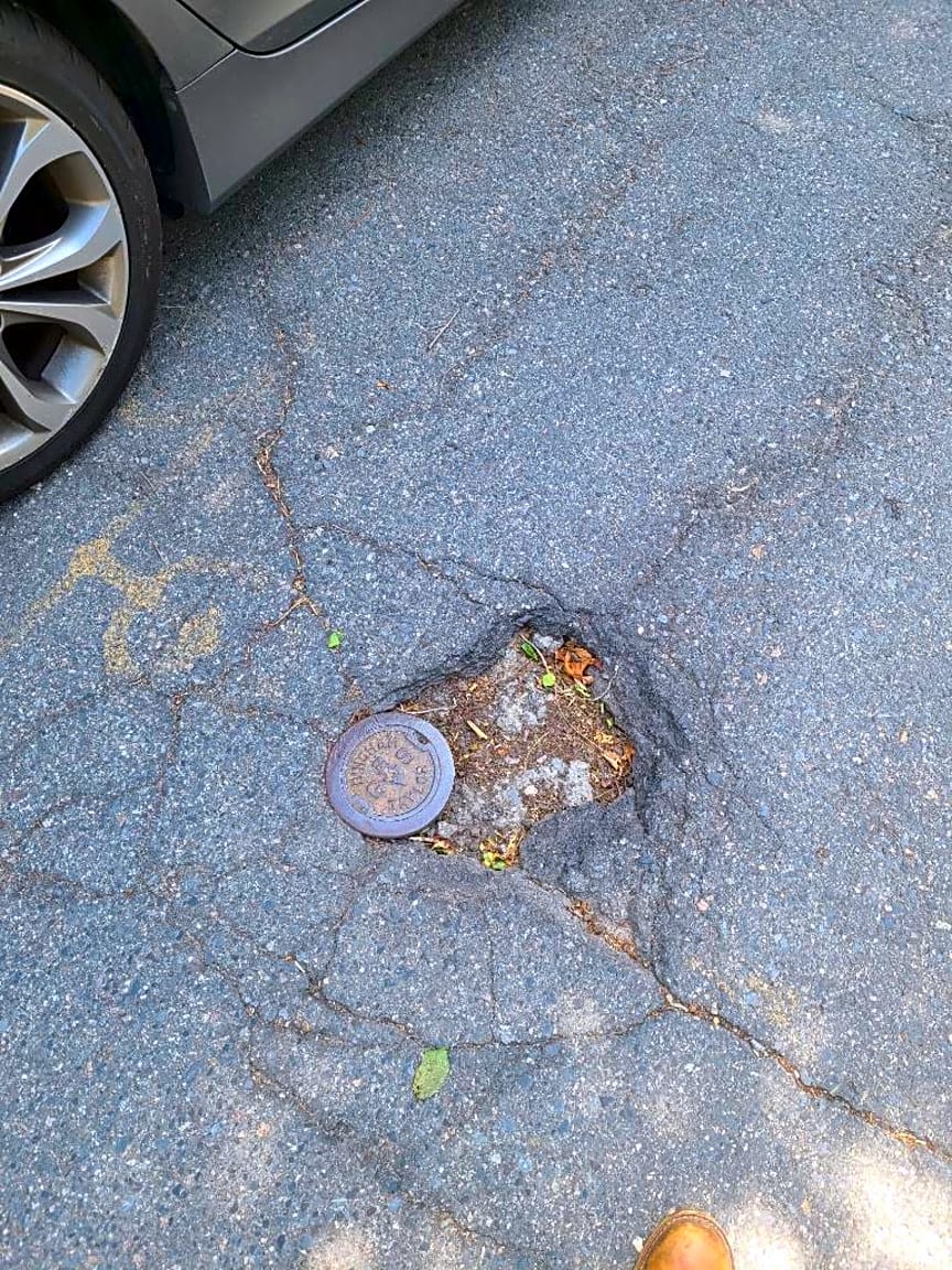 Image submitted with report