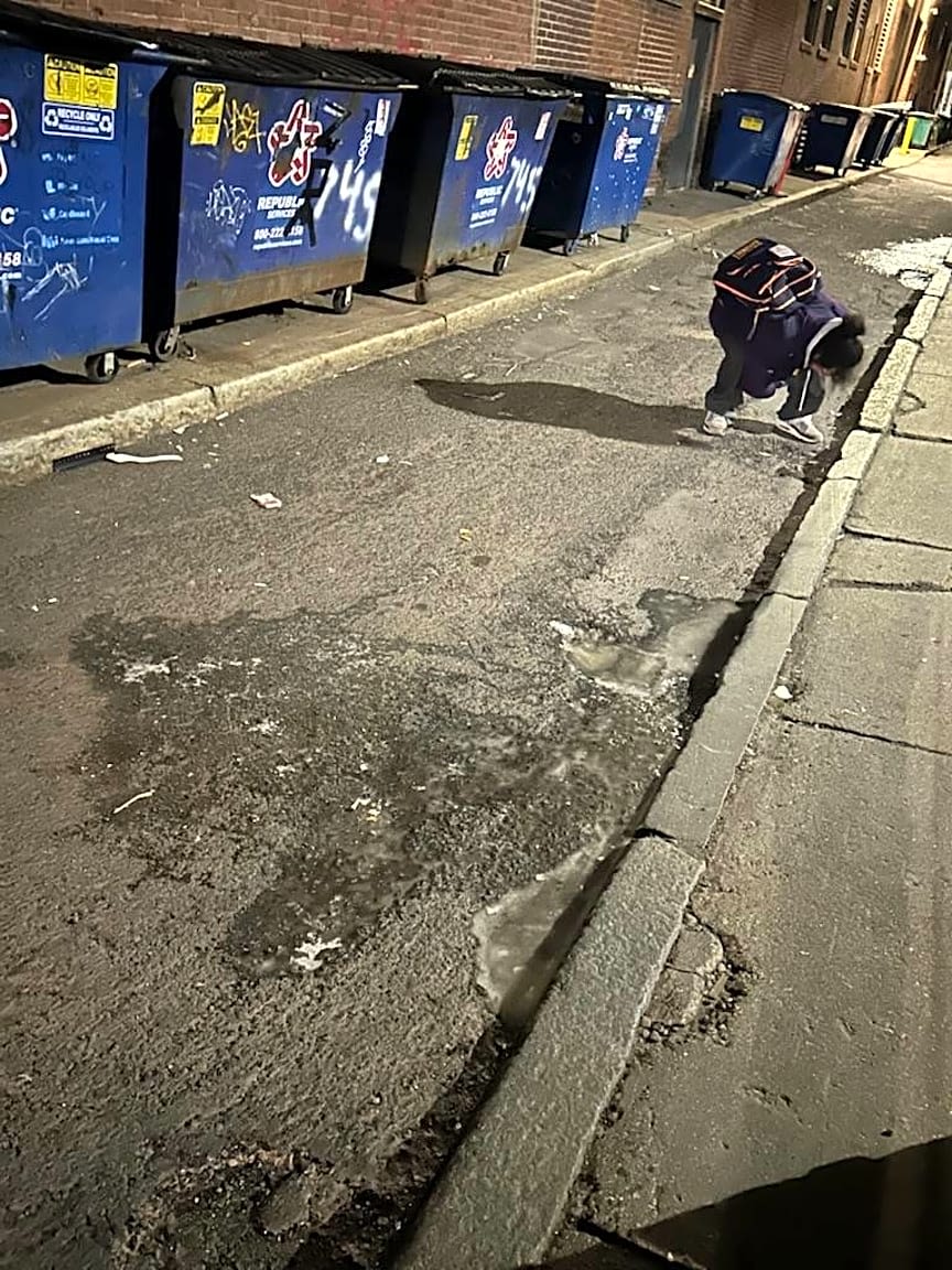 Image submitted with report