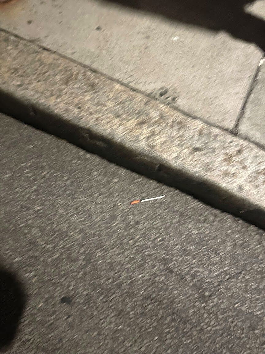 Image submitted with report