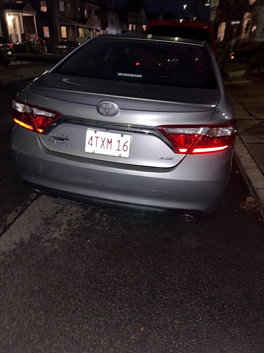 Image submitted with report