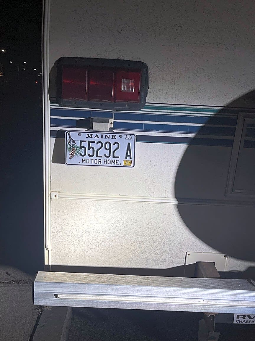 Image submitted with report