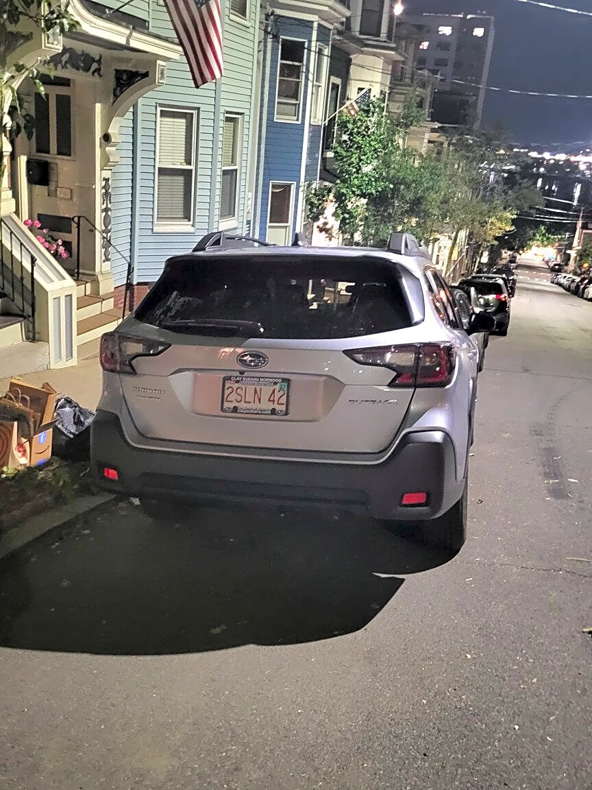 Image submitted with report