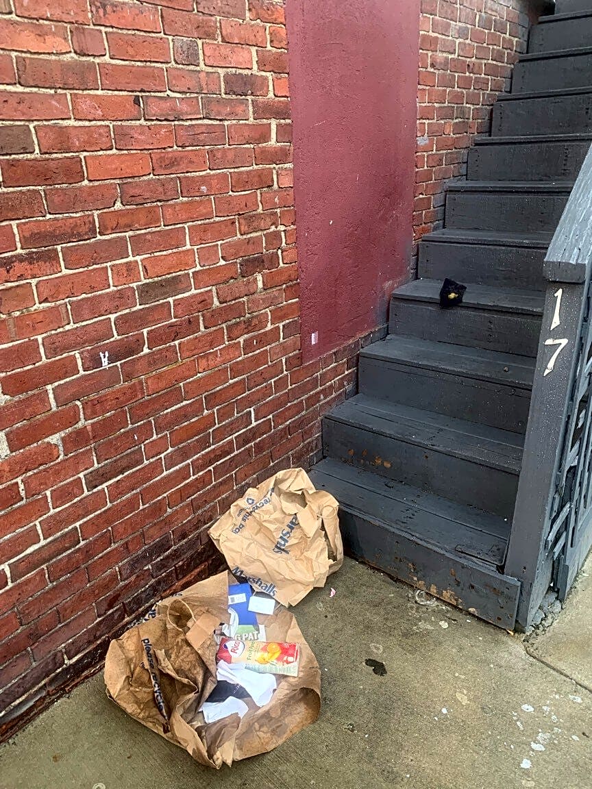 Image submitted with report