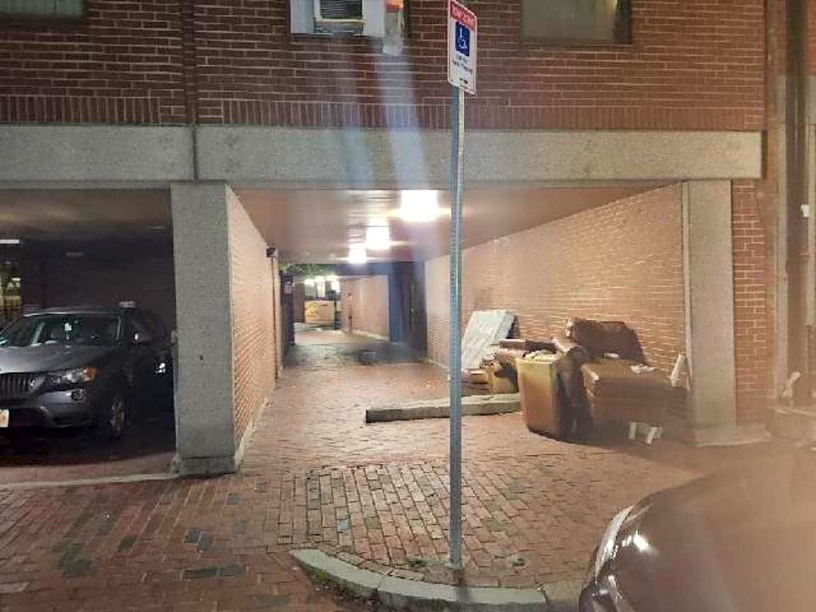 Image submitted with report