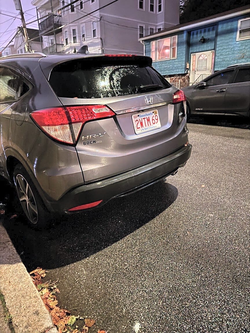 Image submitted with report