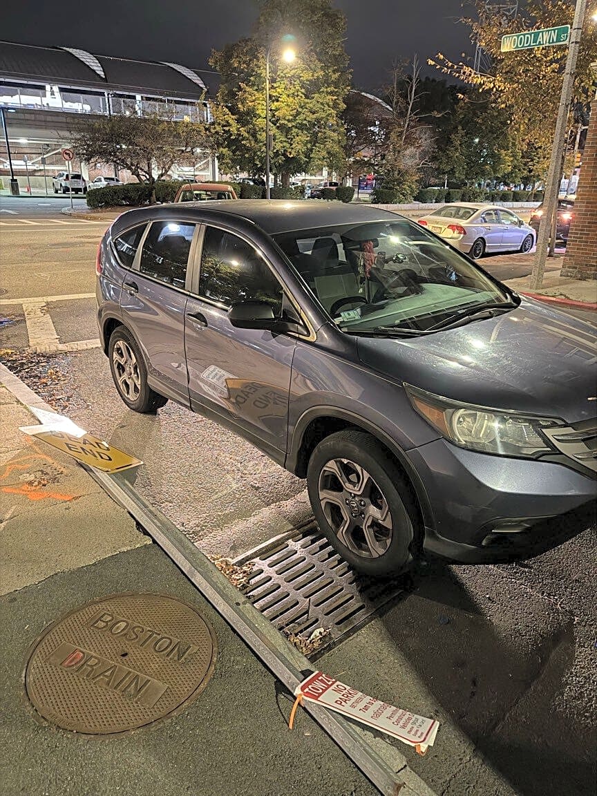 Image submitted with report