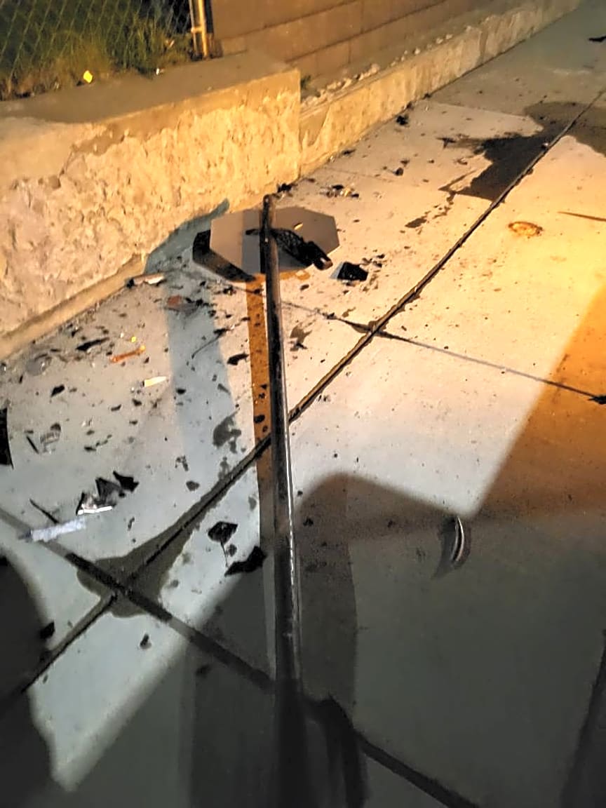 Image submitted with report