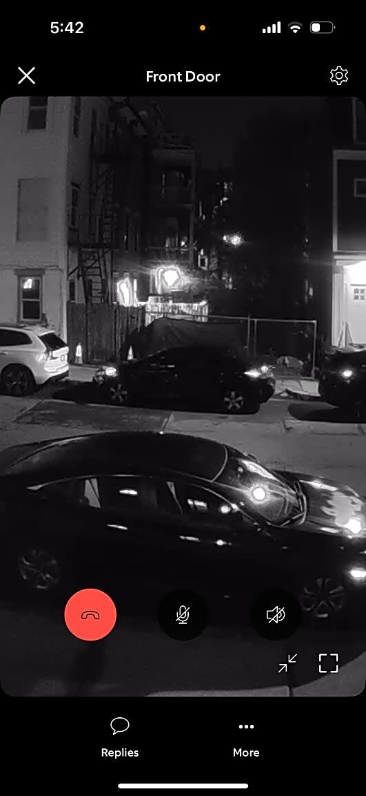 Image submitted with report