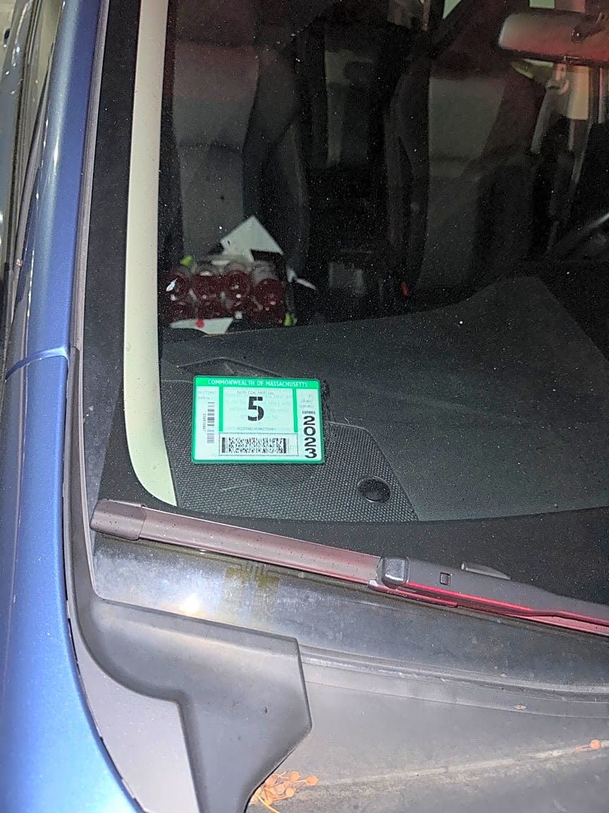 Image submitted with report