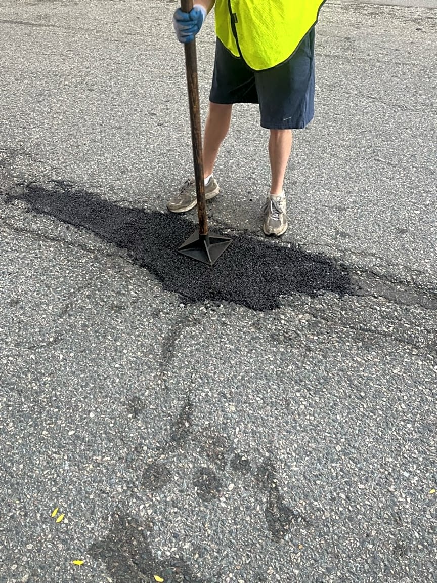 Image submitted with report