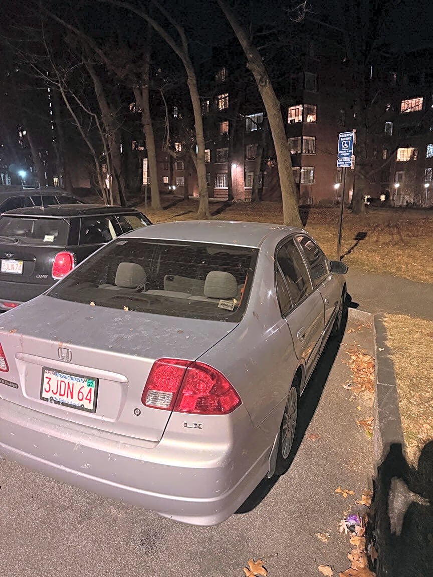 Image submitted with report