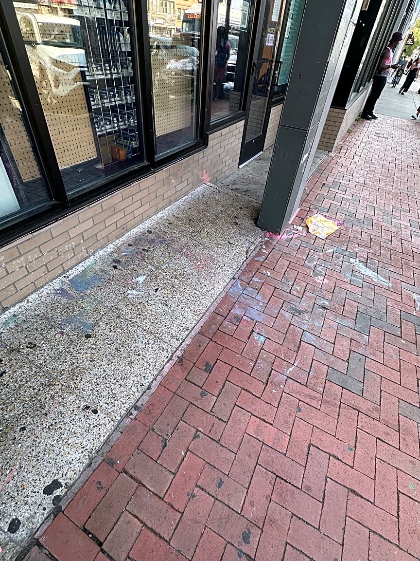 Image submitted with report