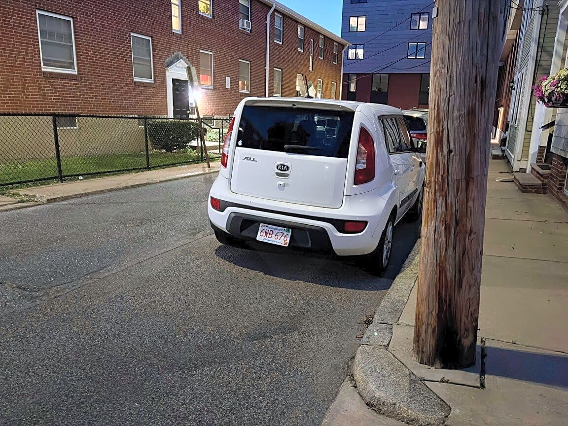 Image submitted with report