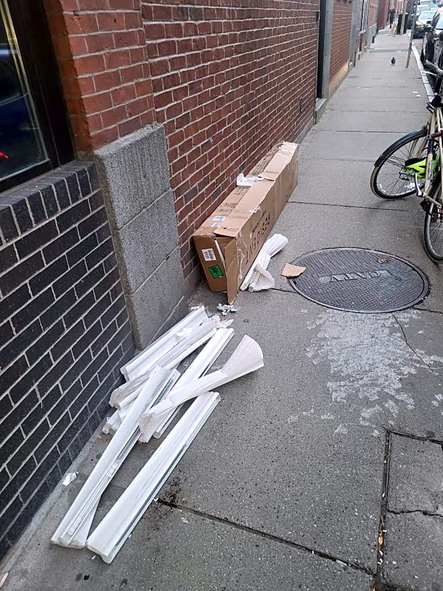 Image submitted with report