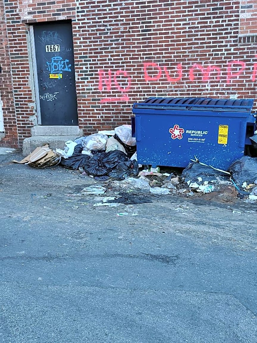 Image submitted with report