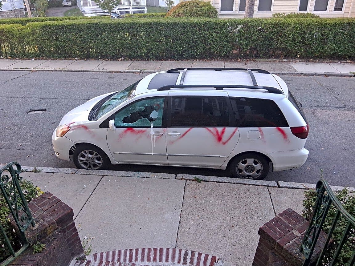 Image submitted with report