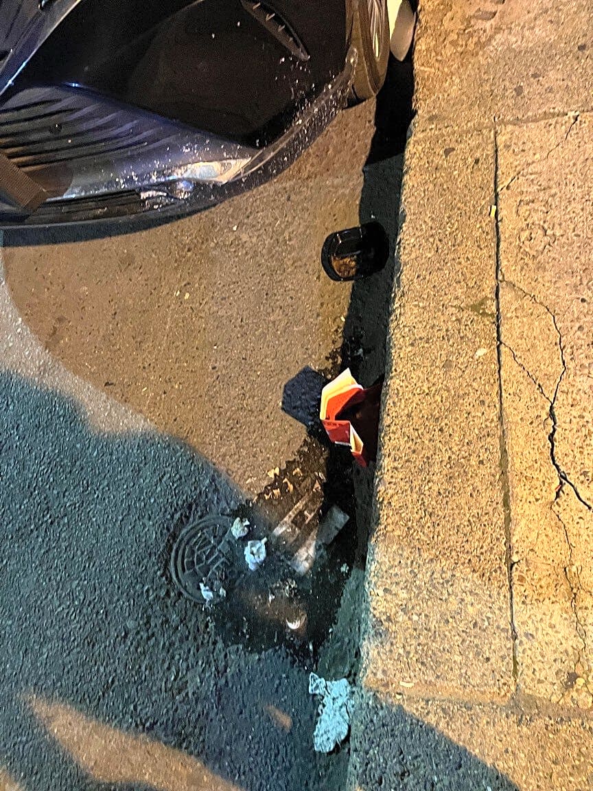 Image submitted with report