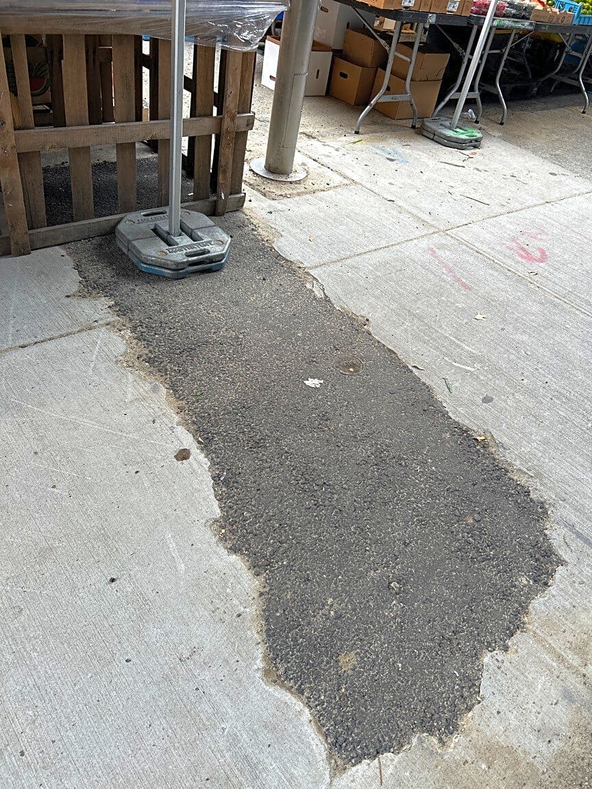 Image submitted with report