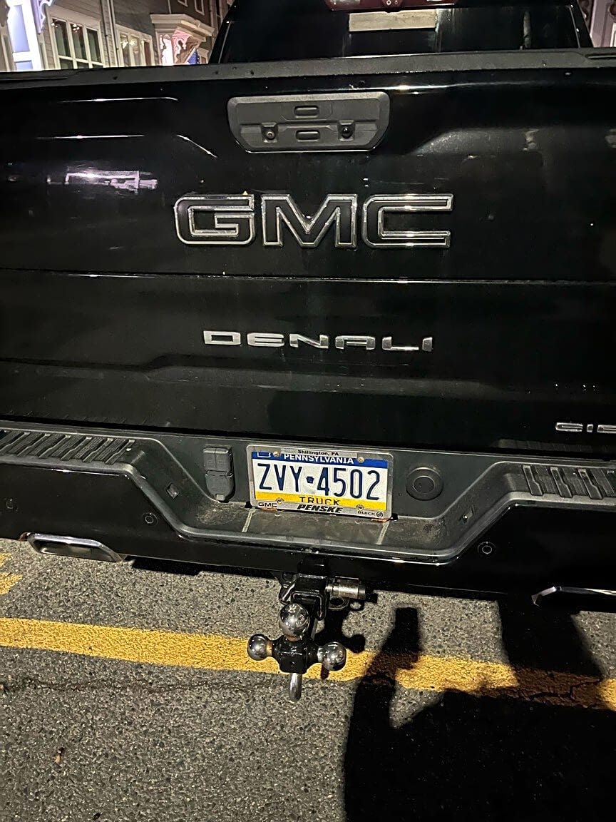 Image submitted with report