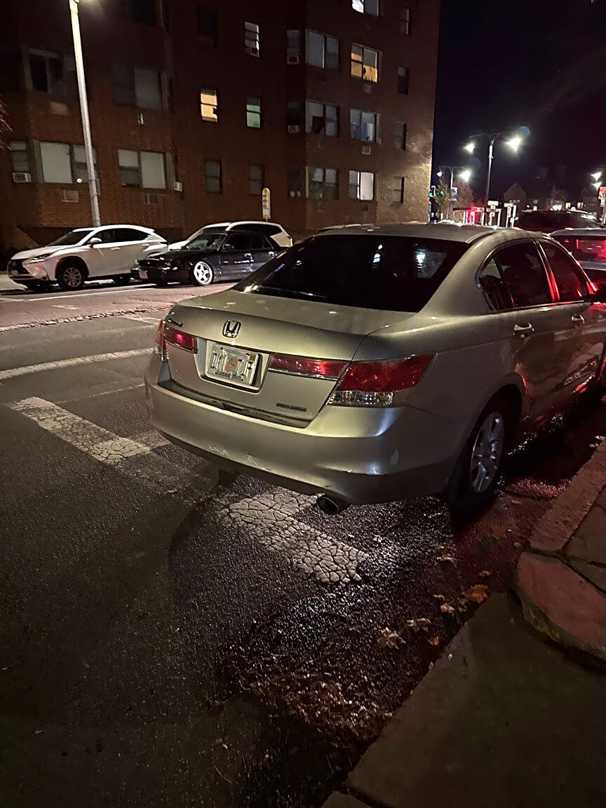 Image submitted with report