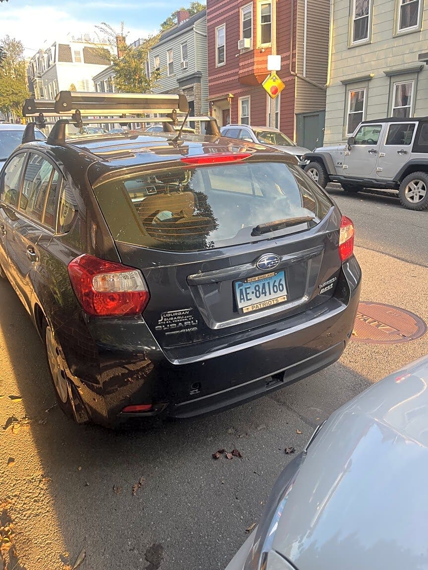 Image submitted with report