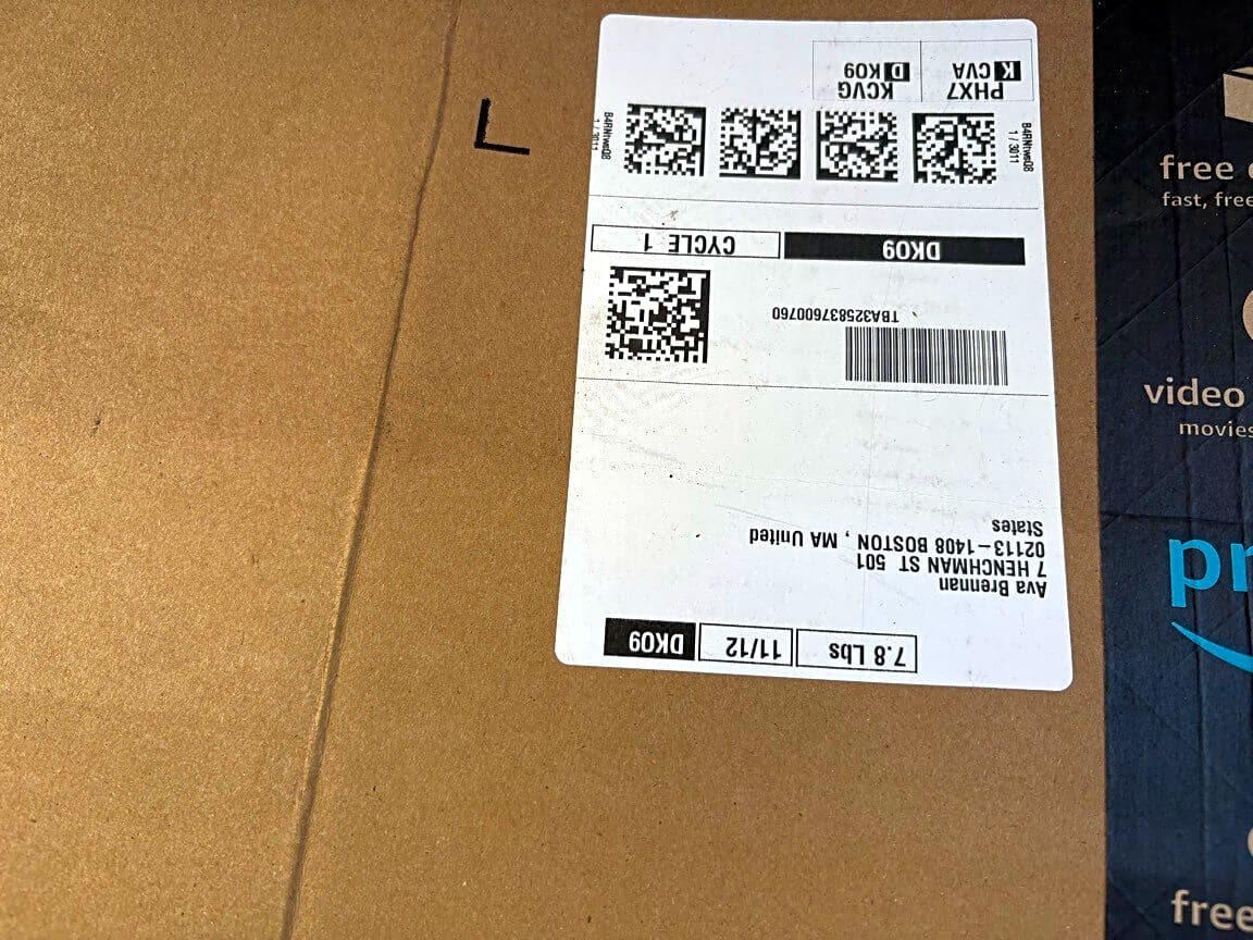 Image submitted with report