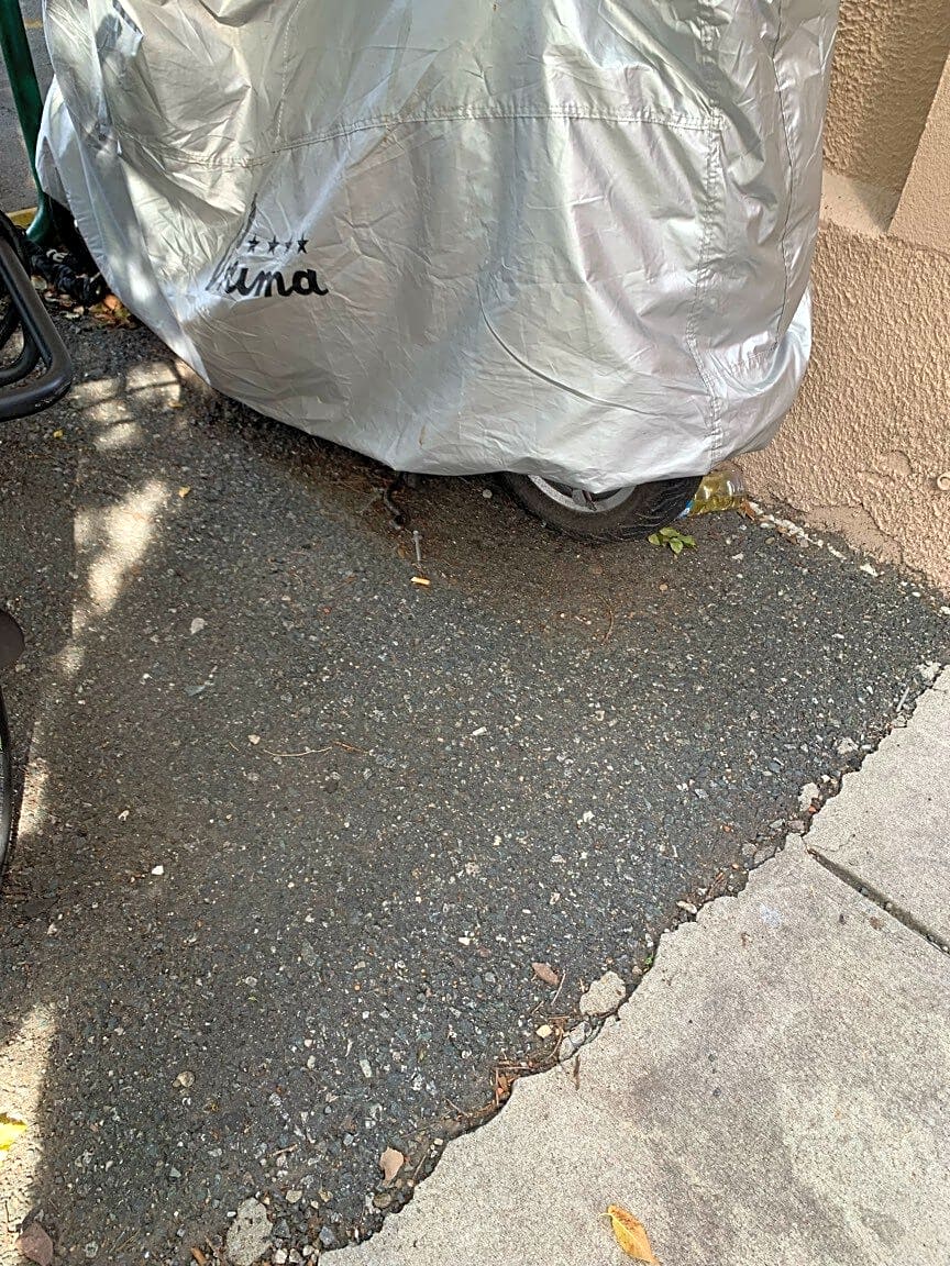 Image submitted with report