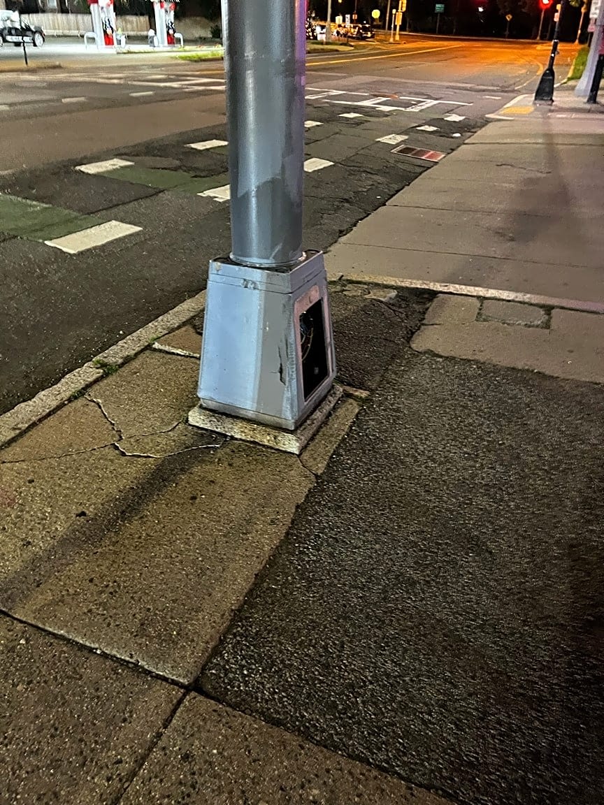 Image submitted with report