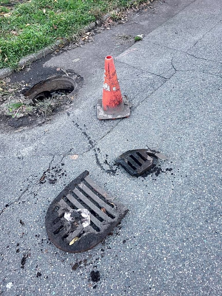 Image submitted with report