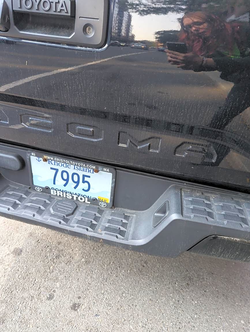 Image submitted with report