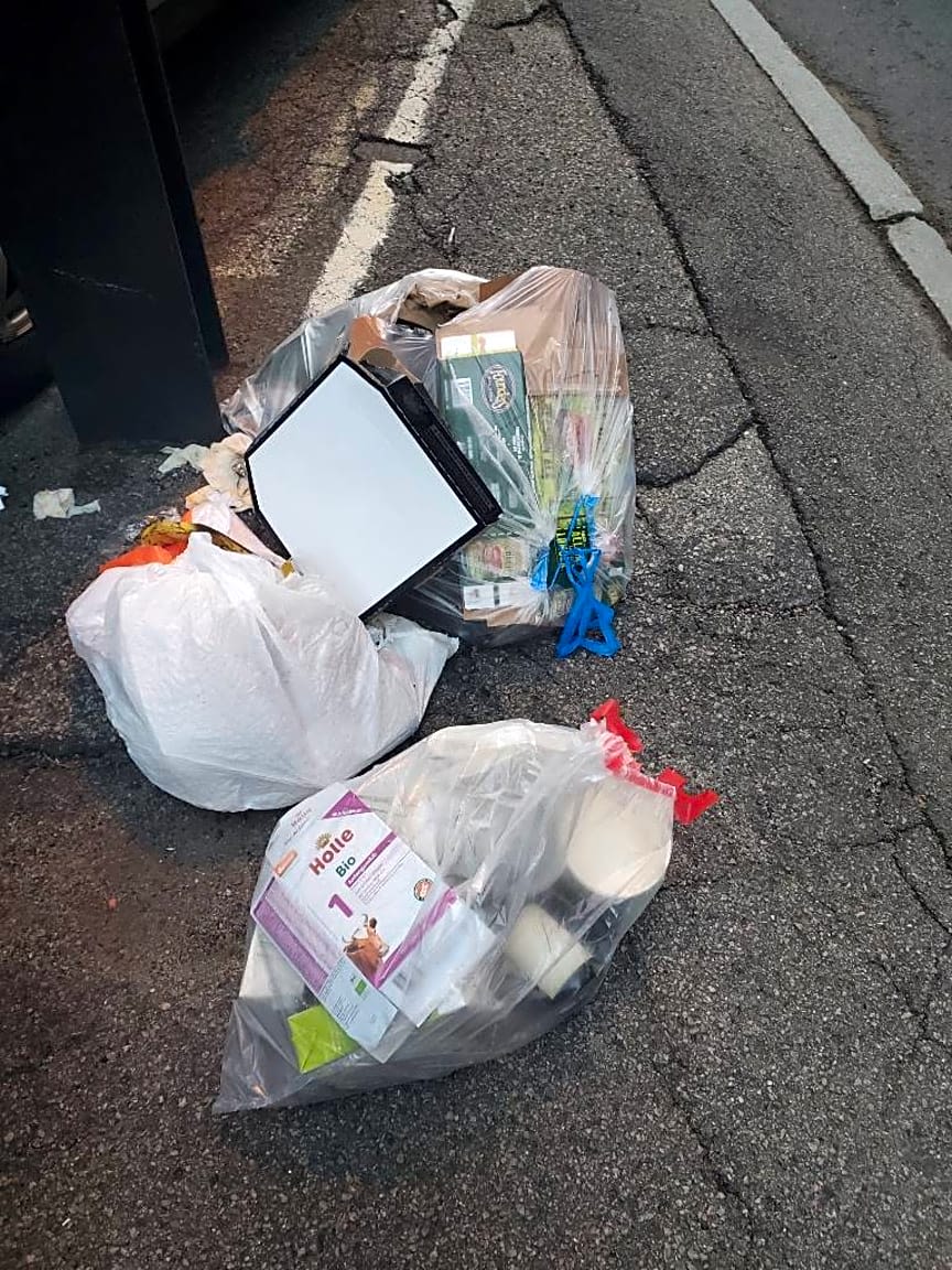 Image submitted with report