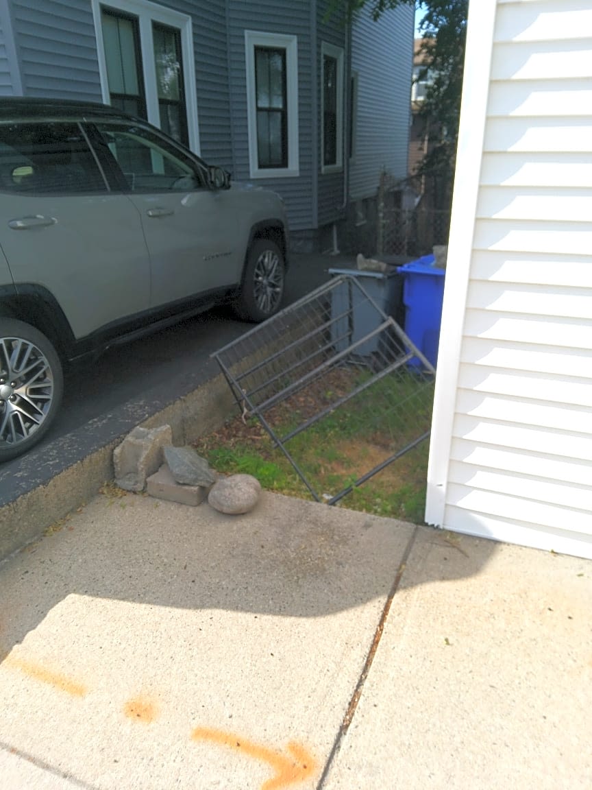 Image submitted with report