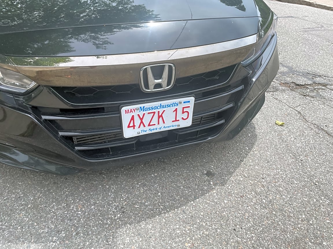 Image submitted with report