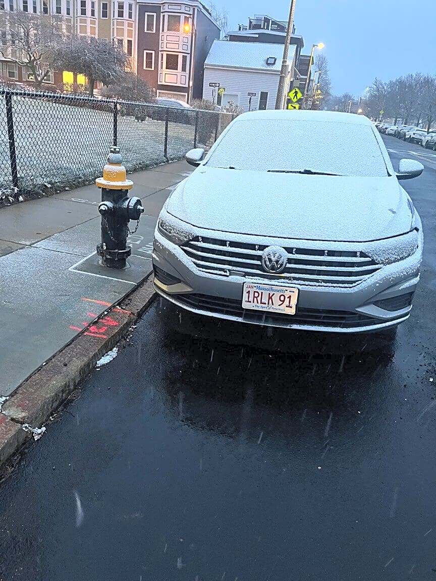 Image submitted with report