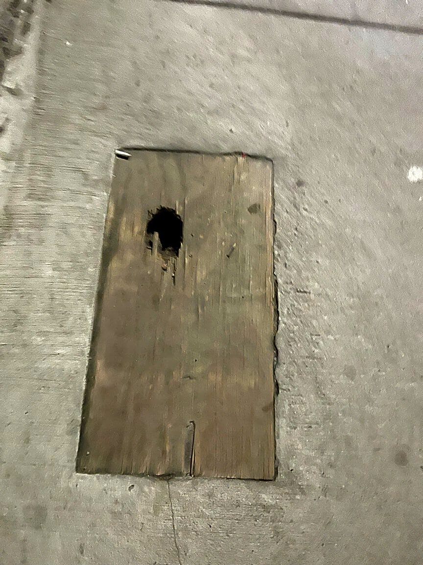 Image submitted with report