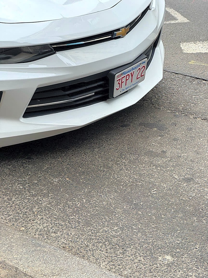 Image submitted with report