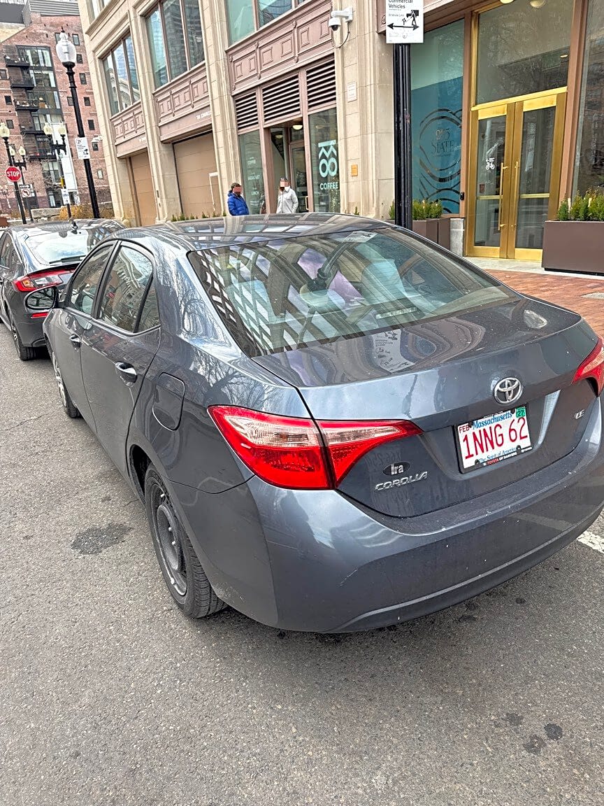 Image submitted with report