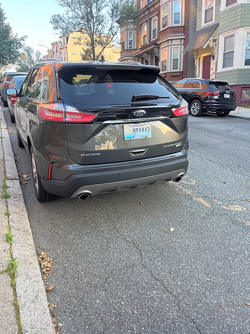 Image submitted with report