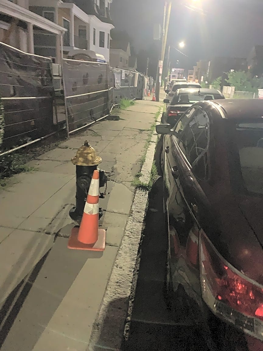 Image submitted with report