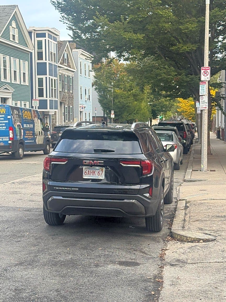 Image submitted with report