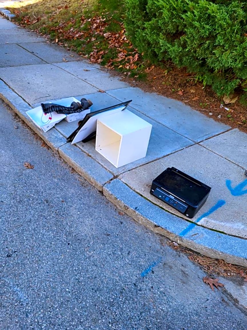 Image submitted with report