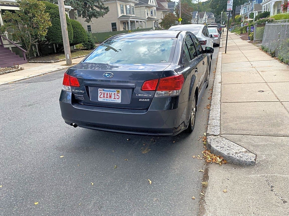 Image submitted with report