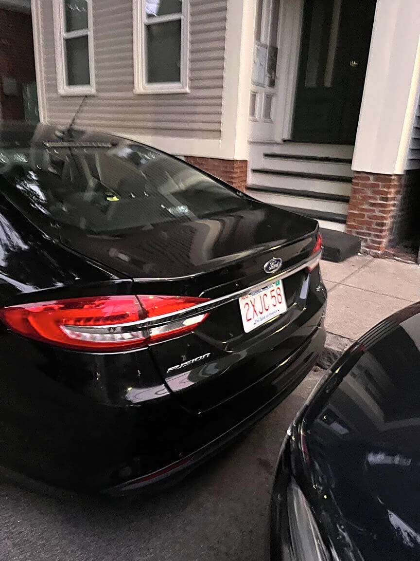 Image submitted with report