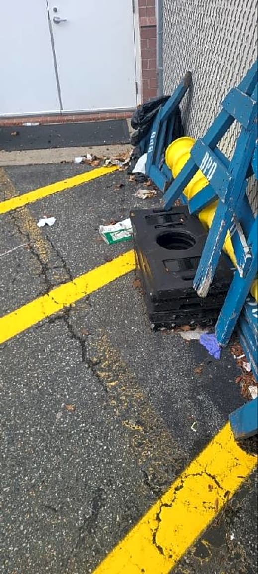 Image submitted with report