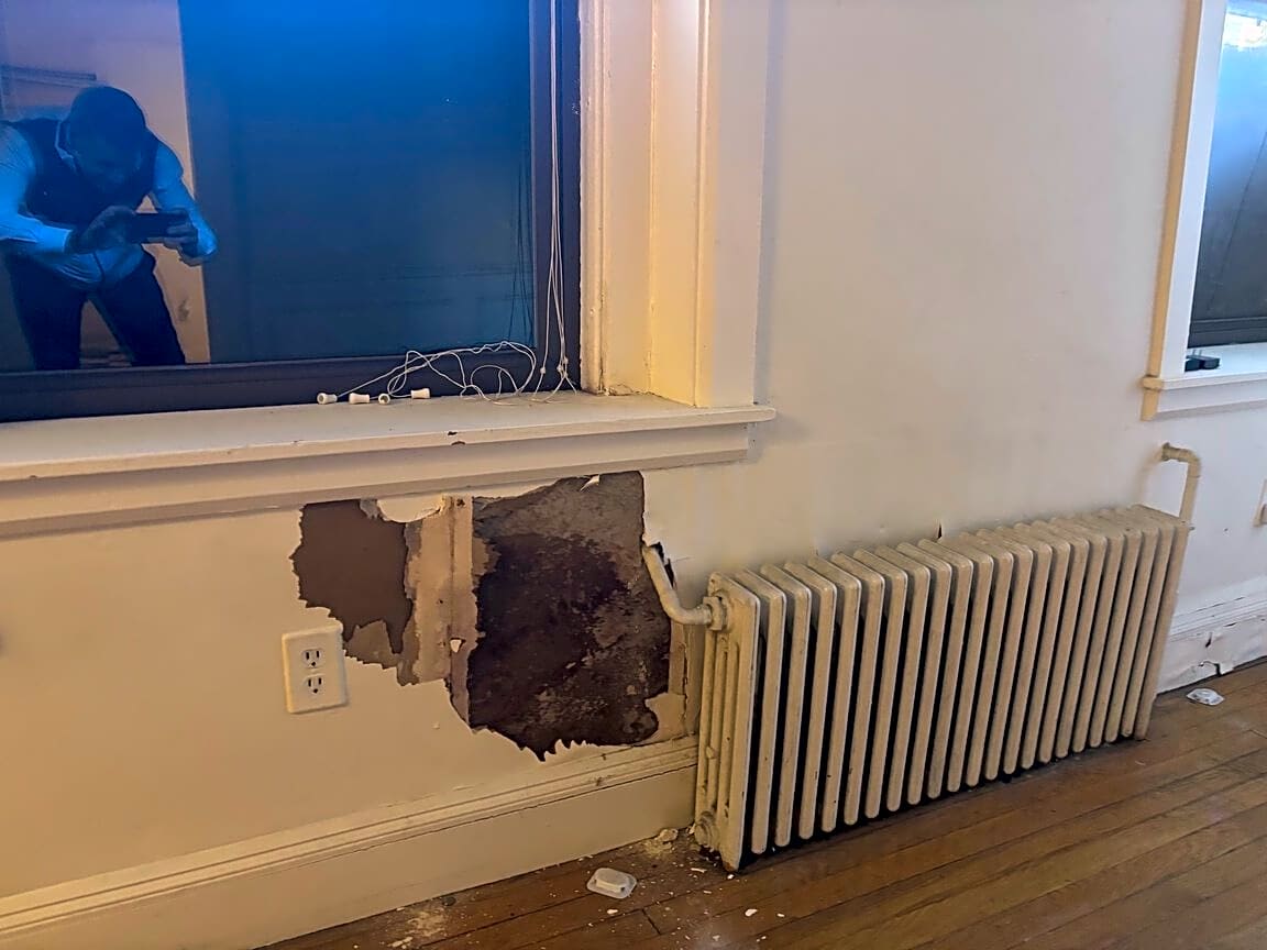 Image submitted with report