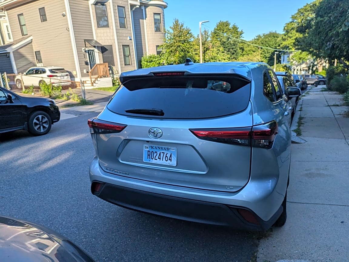 Image submitted with report