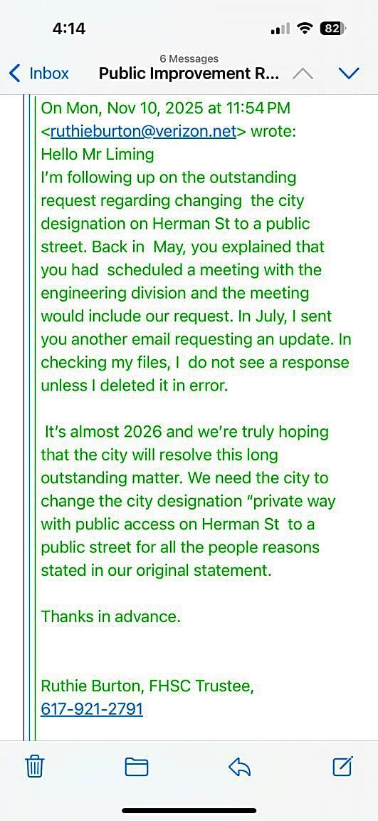 Image submitted with report