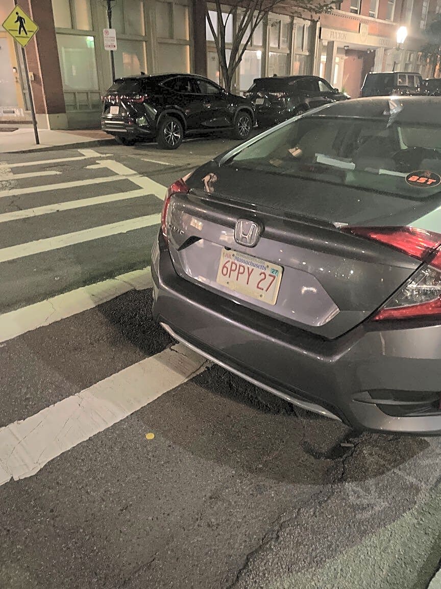 Image submitted with report