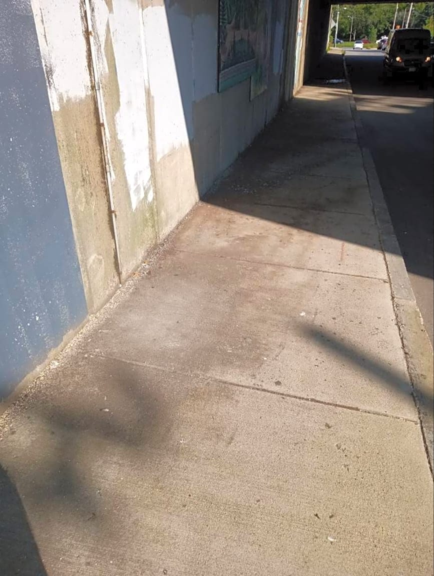 Image submitted with report